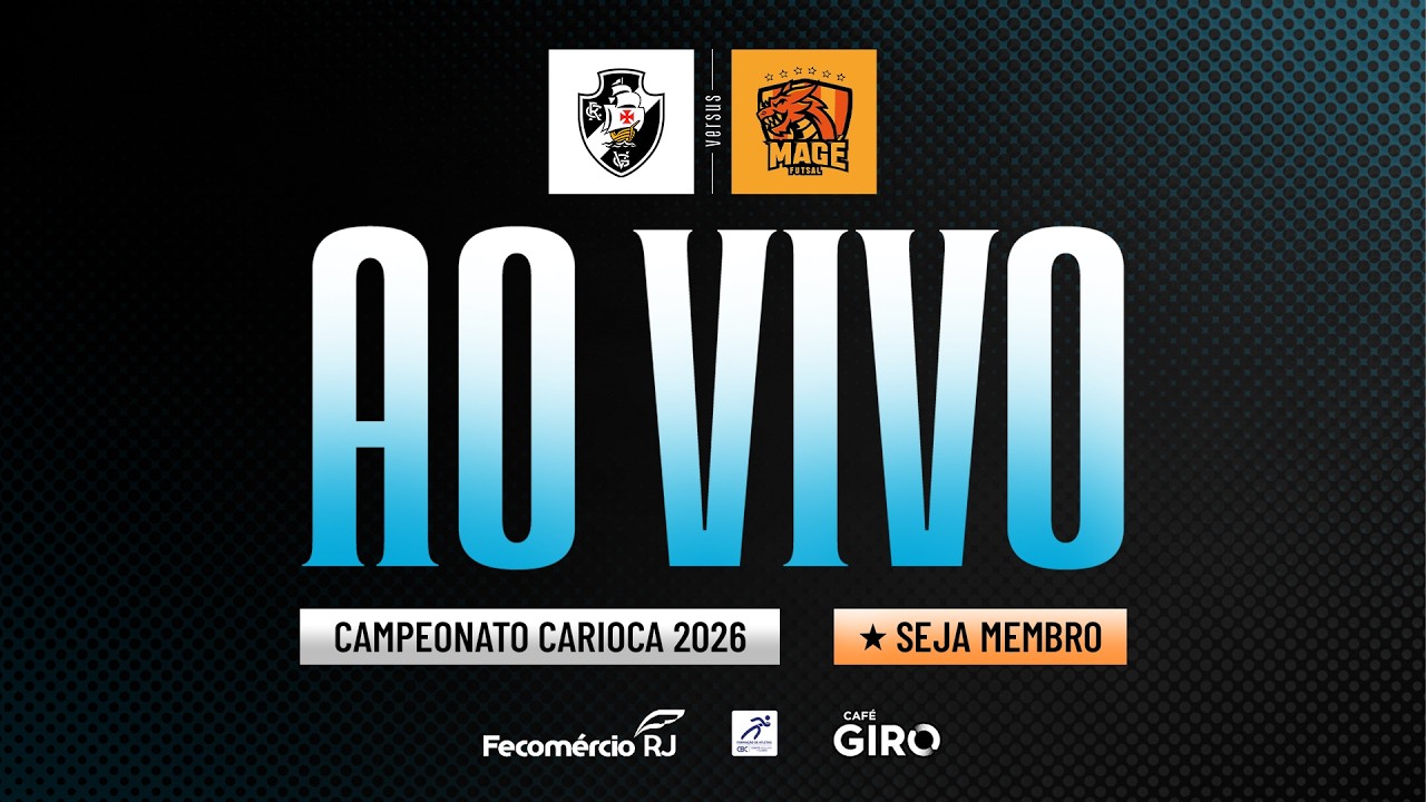 Campeonato Carioca de Futsal | Vasco da Gama x Mag&eacute; Futsal | 1&ordf; rodada | Ao Vivo