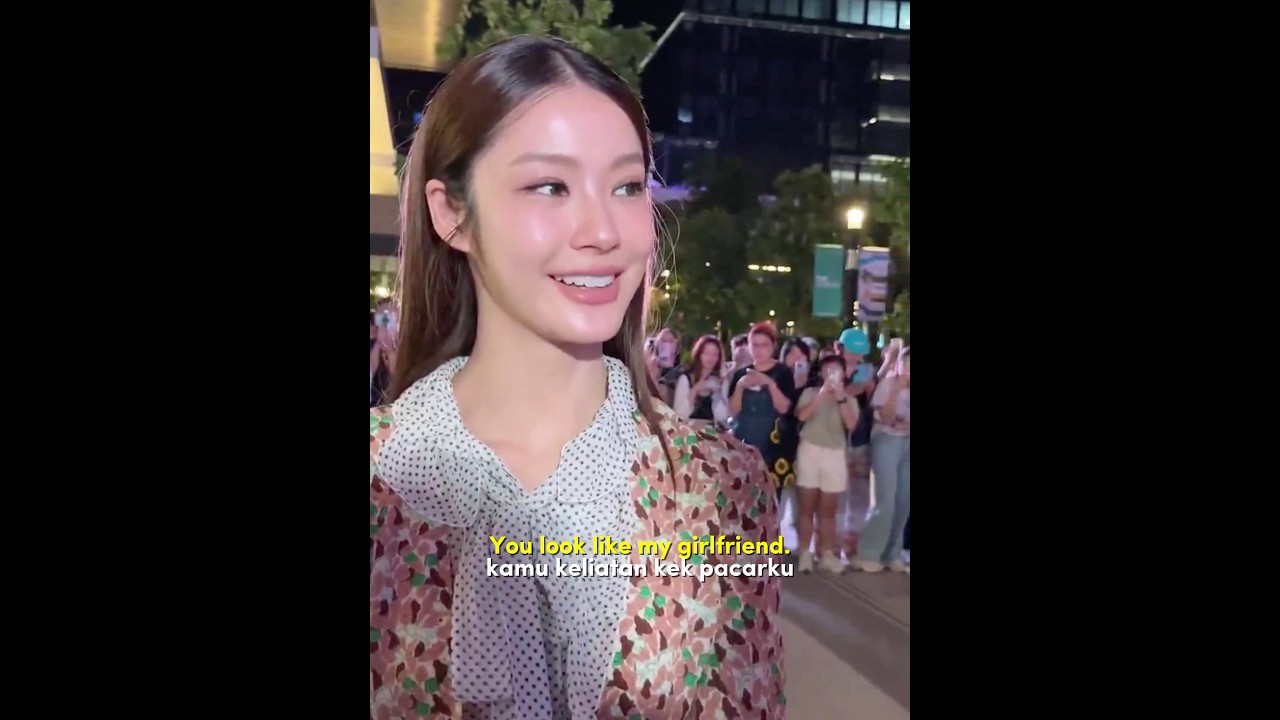 Namtan teasing her fans but the fans already has a gf🤣 Namtan is disappointed #namtanfilm