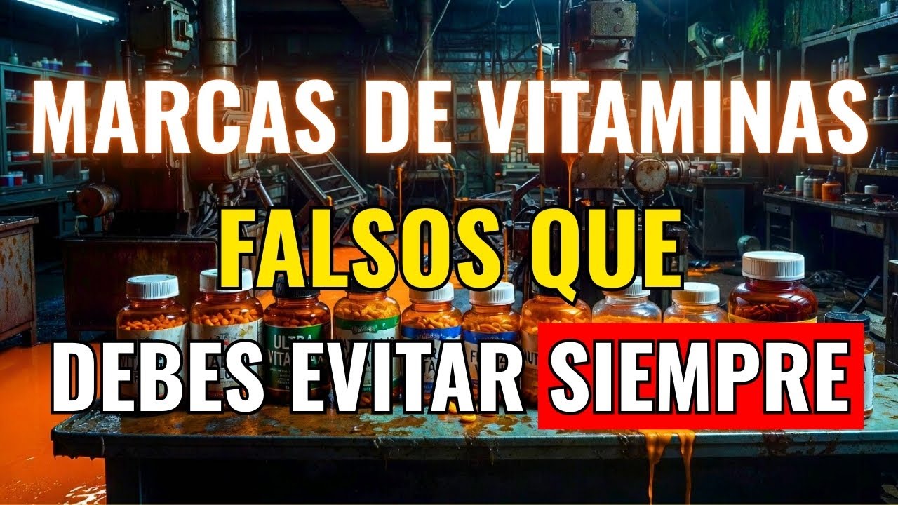 7 marcas de VITAMINAS que debes EVITAR a toda costa (y las 5 que REALMENTE merecen la pena)