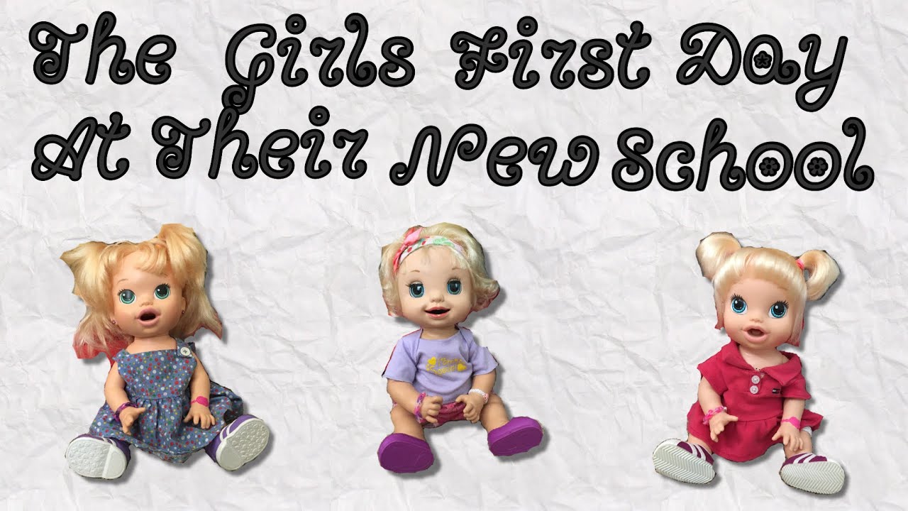 The Girls First Day At Their New Schools