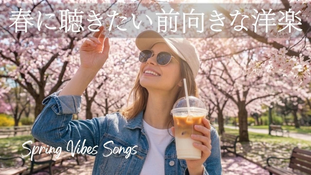 【洋楽Playlist】春に聴きたい前向きな洋楽🌸｜気分が上がる爽やか洋楽メドレー｜Spring Vibes Songs