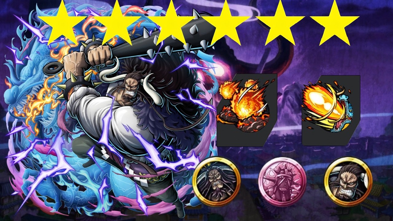 6 ⭐ The strongest creature alive Kaido gameplay 🐲🔥 -One piece bounty rush-