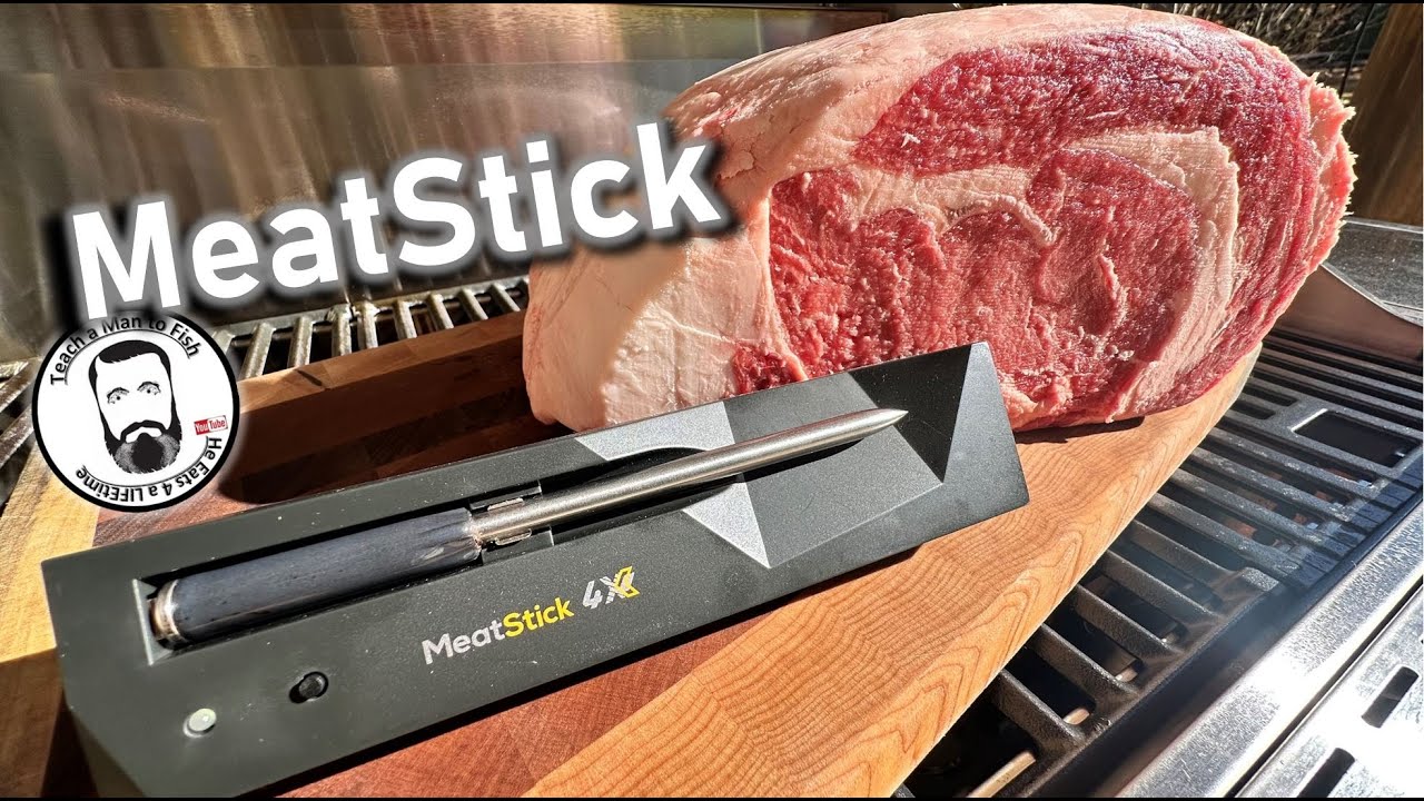🔵 MeatStick 4X Wireless Meat Thermometer Temperature Probe | Review | Teach a Man to Fish