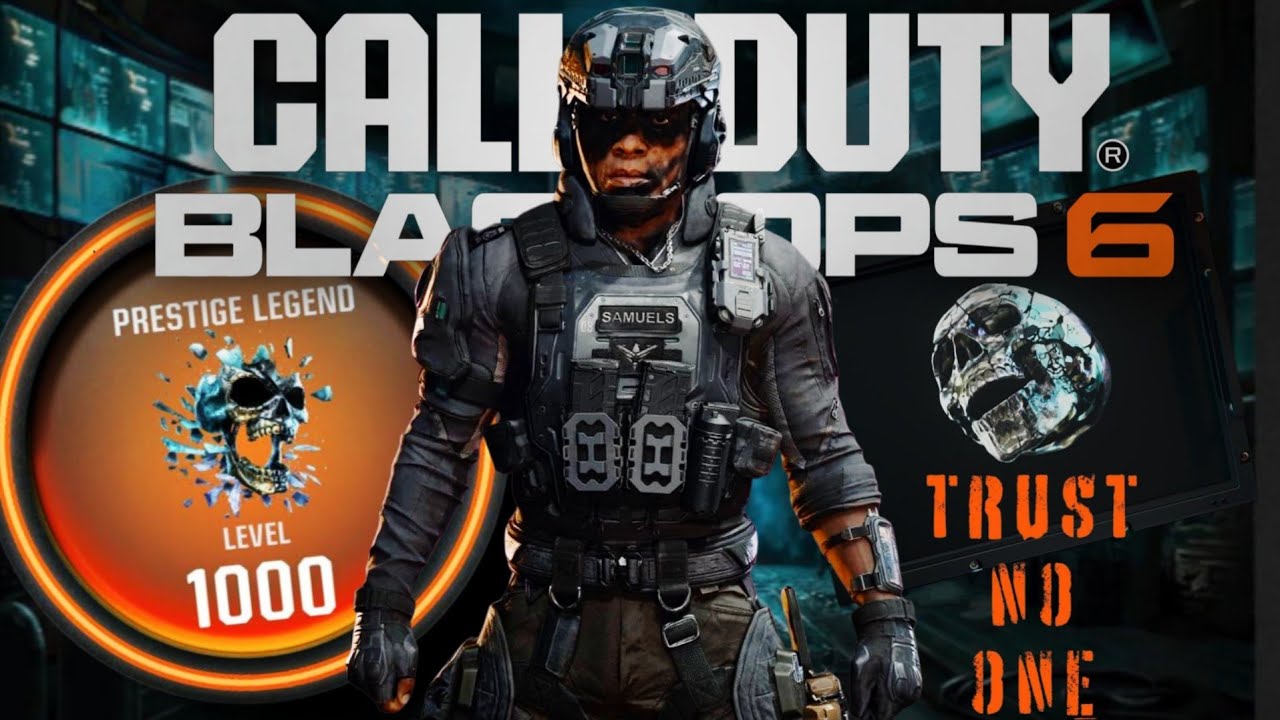 I reached Level 1000 - BO6 PRESTIGE LEGEND