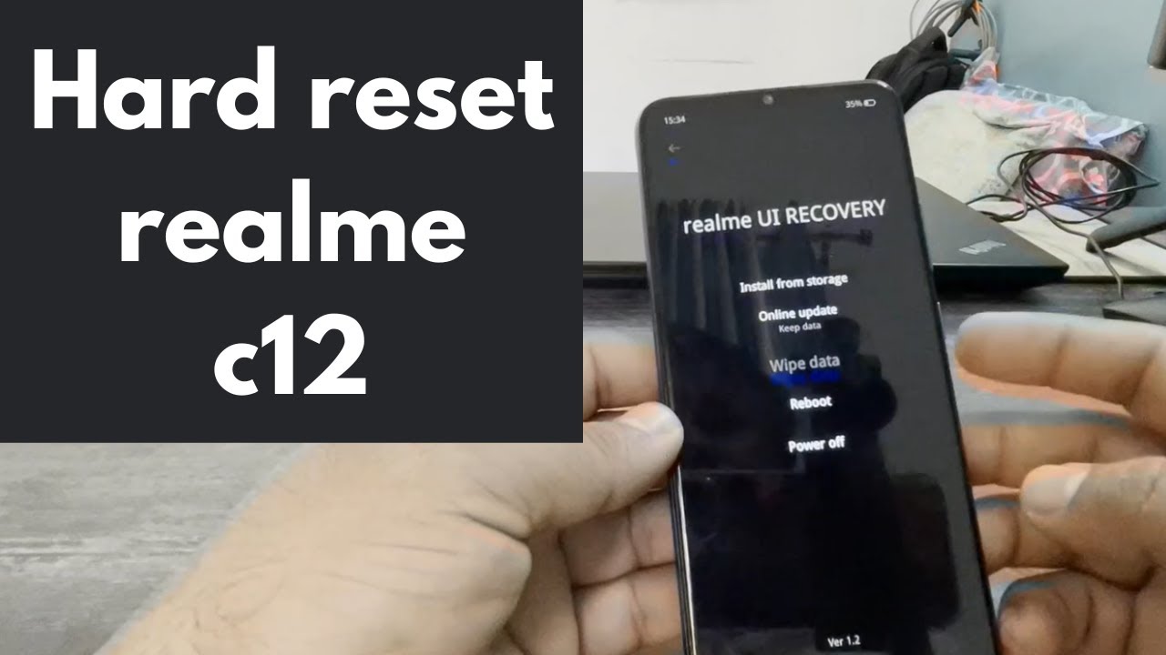 Realme C12 Hard Reset || How to hard reset realme c12 || realme c12 ko factory reset kaise kare