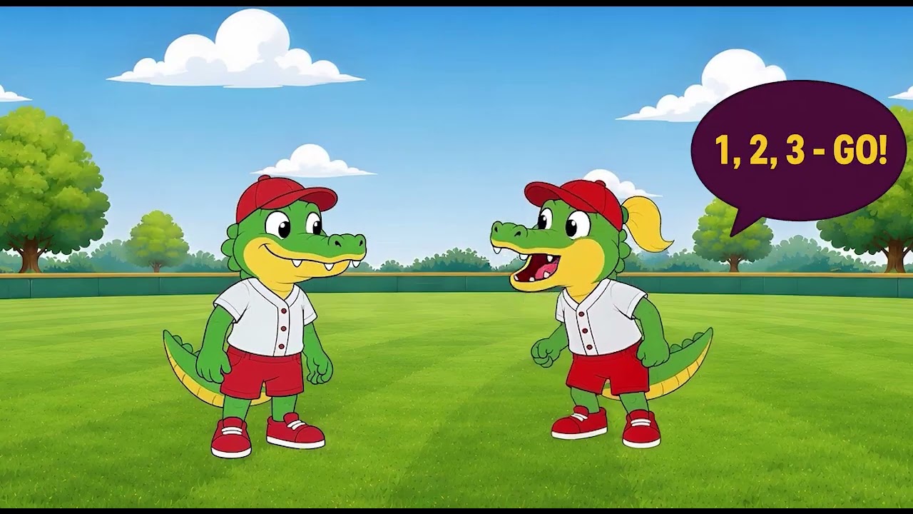 Kinder Crocs Animation | Baseball Queensland
