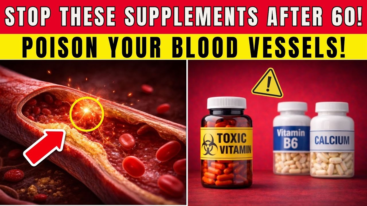 5 Supplements Seniors Should STOP Taking After 60 (They Damage Circulation) | Senior Health Tips