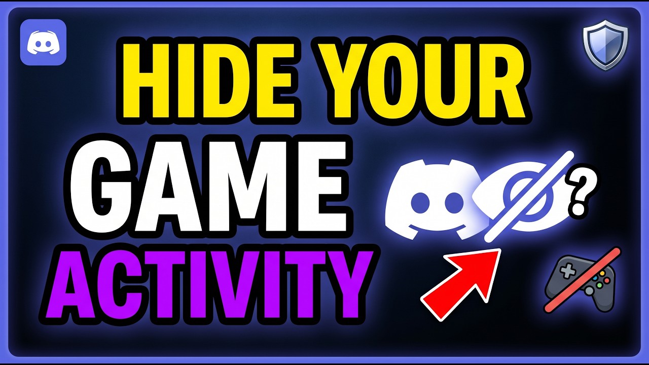 How To Hide Discord Game Activity