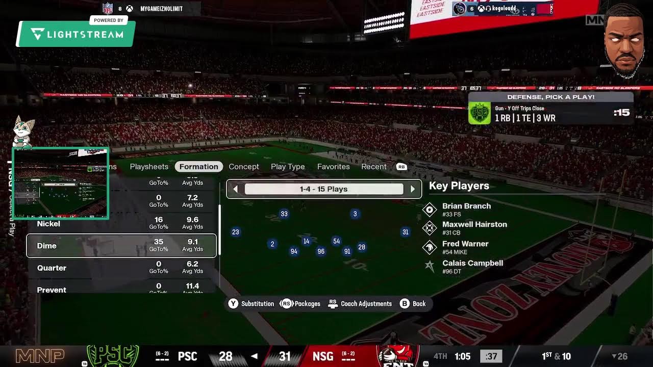 madden stream