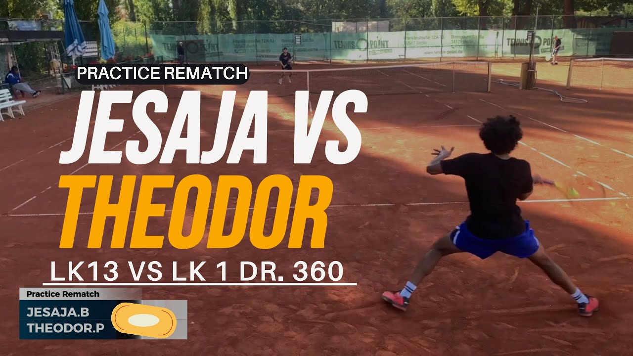 Tennis Lk1 DTB 360 vs Lk13 Rematch (Full match/commentary)