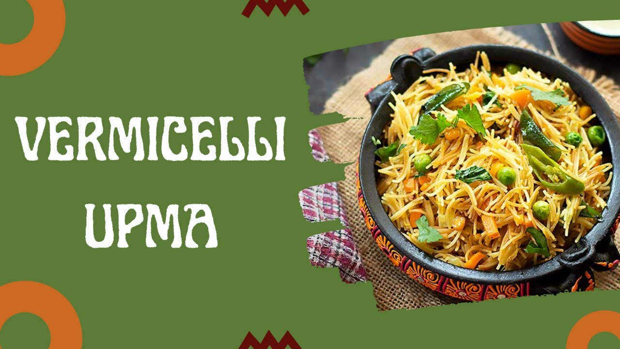 Semiya Upma |How to make Vermicelli Upma |South Indian Break fast Recipe | ETV Bharat Food