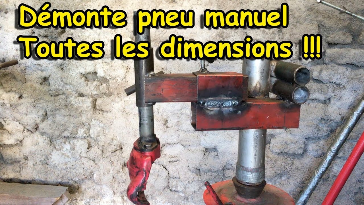 [DÉMONTE PNEU MANUEL. TOUTES LES DIMENSIONS...]