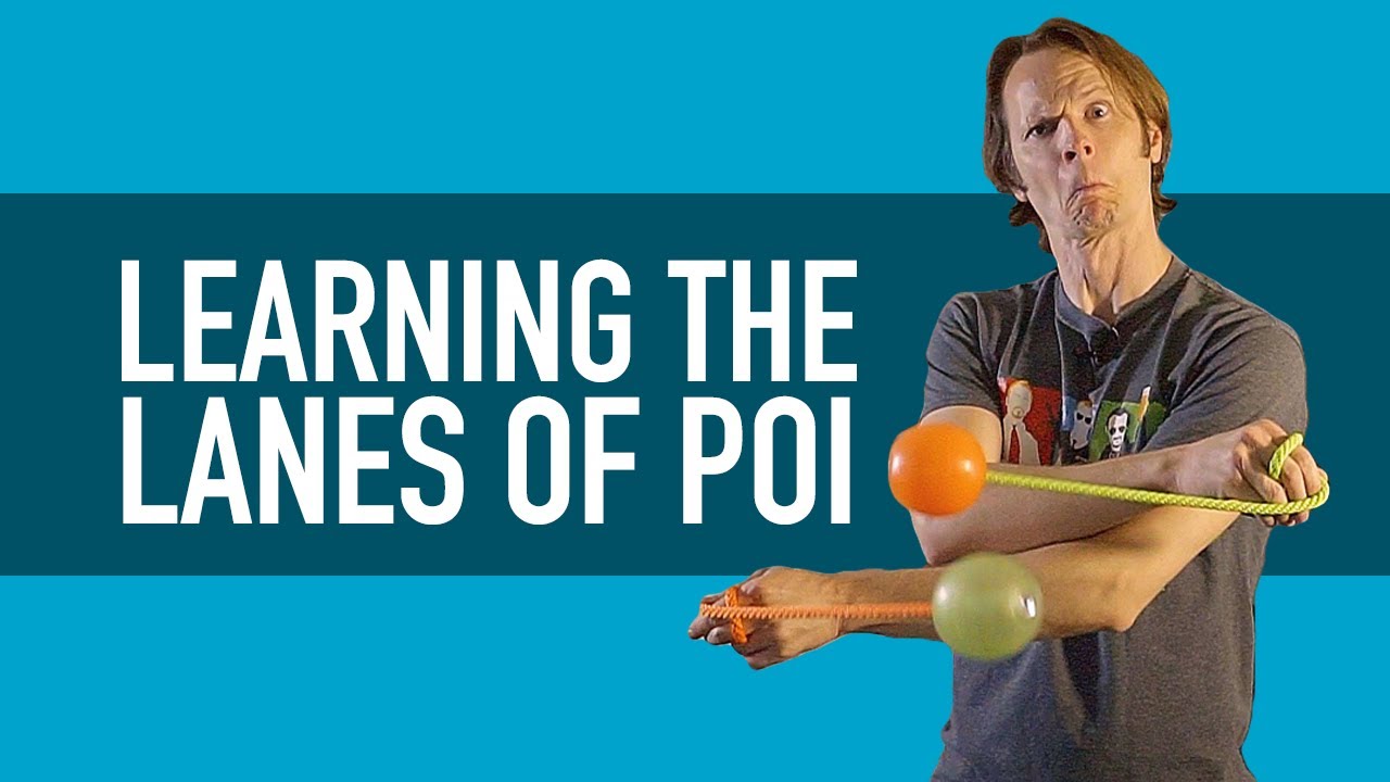 Learning the Lanes of Poi (Beginner Poi Lesson)