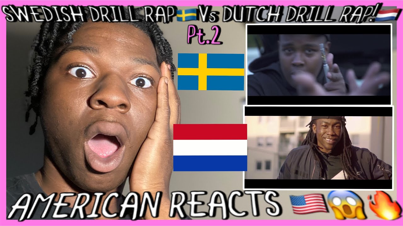AMERICAN REACTS to SWEDISH DRILL RAP Vs. DUTCH DRILL RAP! Dv - JOGGIN (Freestyle) (PROD. BY TONIC)