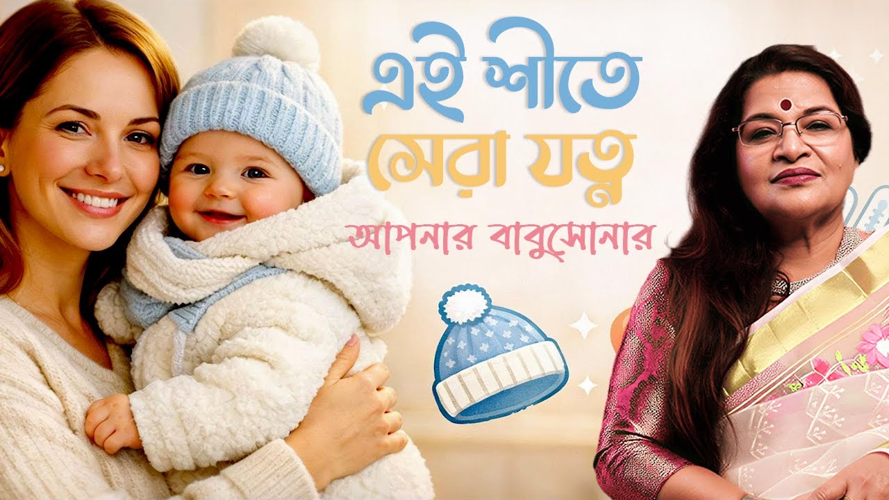 শীতের শুরু থেকে শেষ—আপনার বাবুসোনাকে আগলে রাখুন এই সহজ নিয়মে।