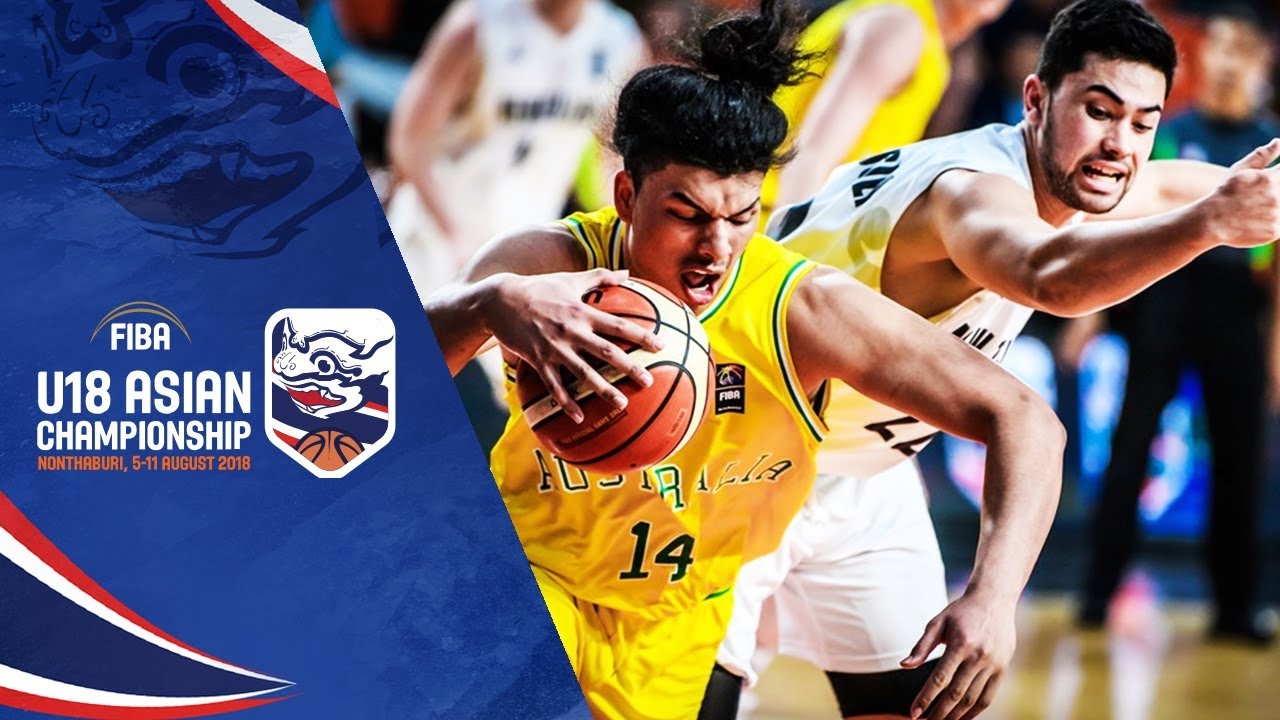 New Zealand v Australia - Full Game - Final - FIBA U18 Asian Championship