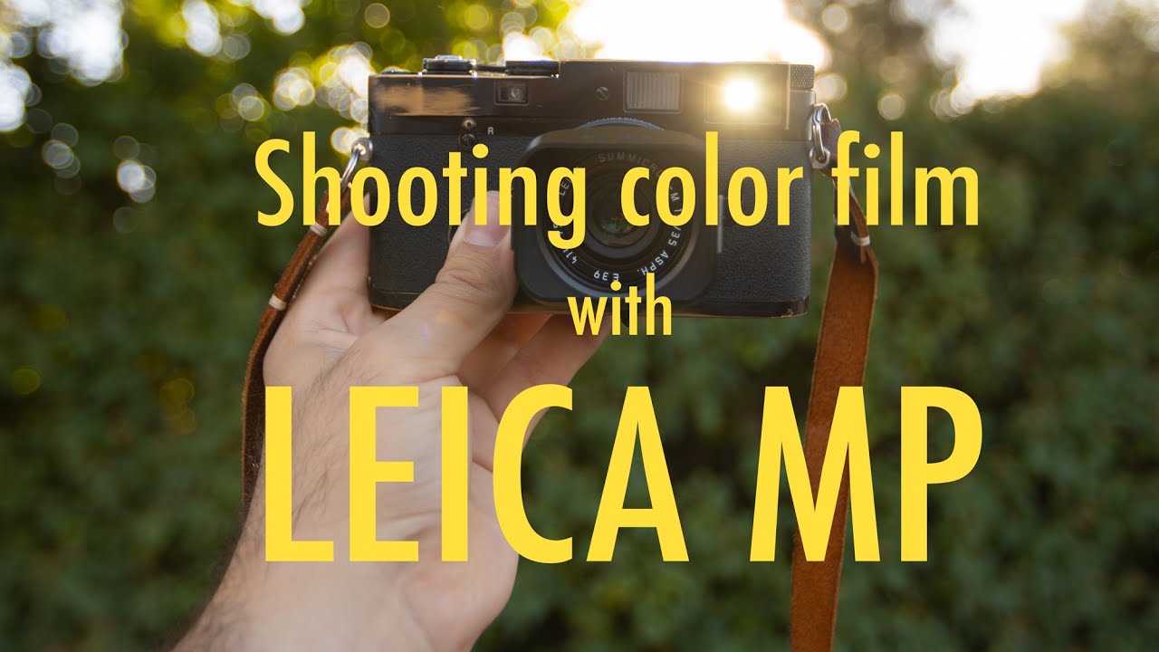 Съемка цветной пленки камерой Leica MP