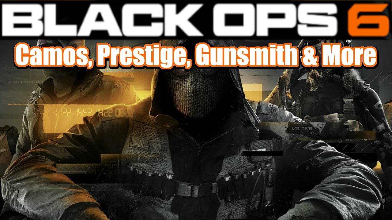 Call of Duty Black Ops 6 Systems Explained (Camos, Prestige, Gunsmith, Challenges)