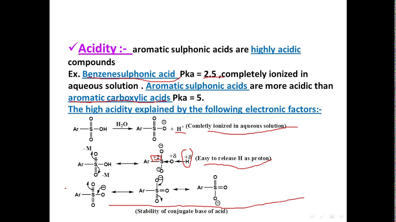sulphonic acid part2 prof Dr Hanan Abdelrazek