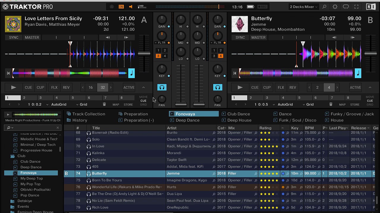 Traktor Pro 3 vs. Traktor Pro 2 &ndash; UI & Design side by side comparison