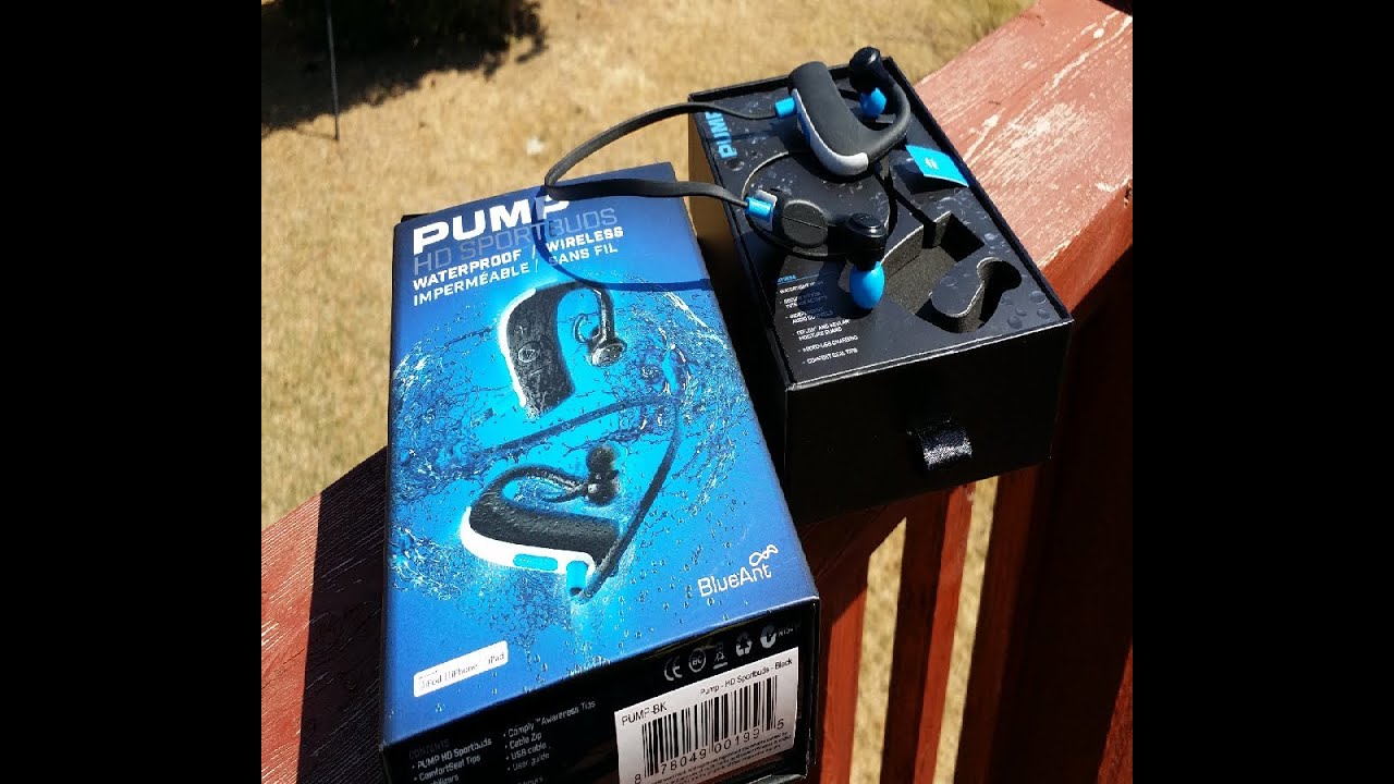 BlueAnt Best Bluetooth Water Proof Headphones on the Market