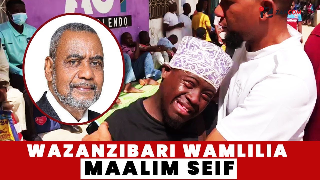 WAZANZIBARI WAANGUSHA VILIO KWA KUONDOKEWA NA KIONGOZI MAALIM SEIF SHARIF HAMADI.