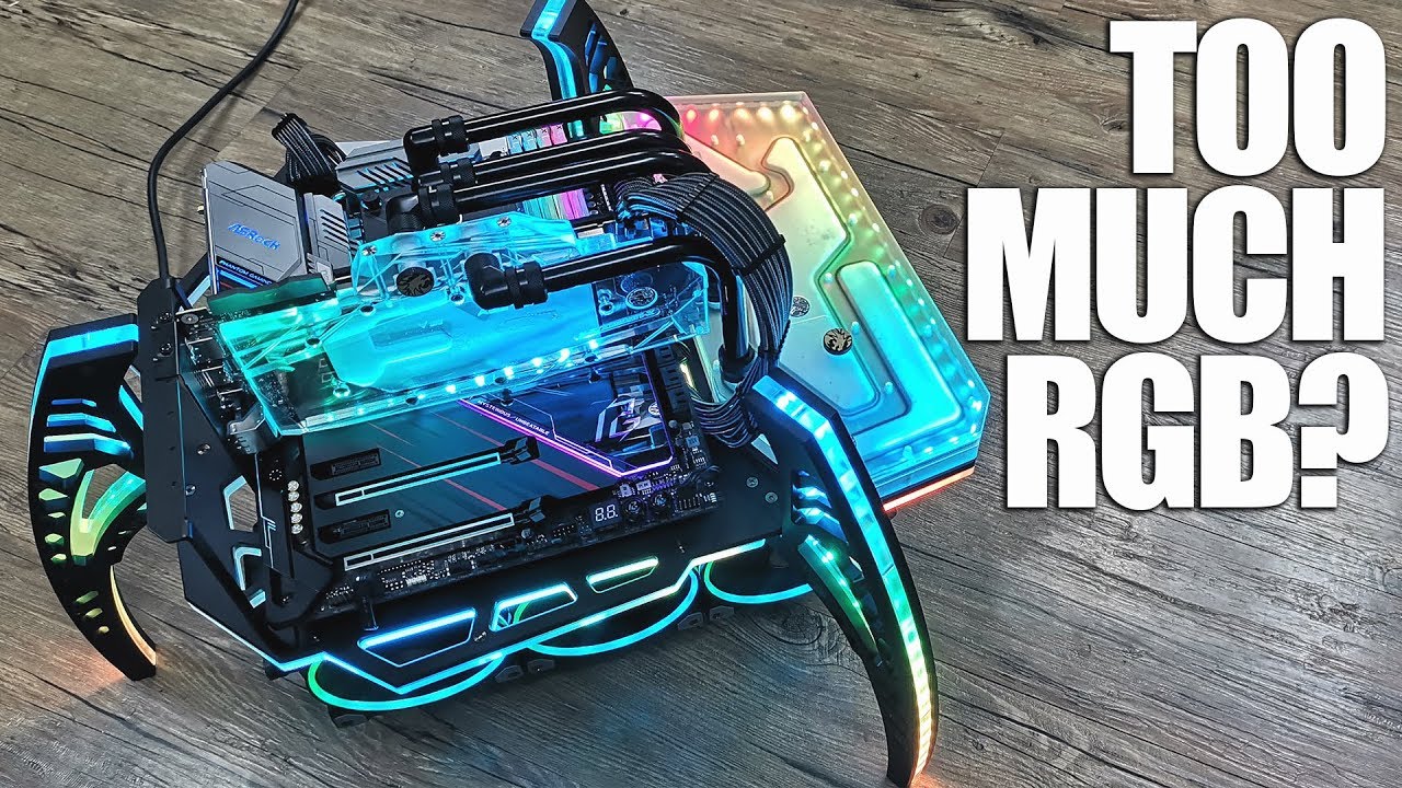 RGB over the top! Bykski Cobra Navigator Chassis