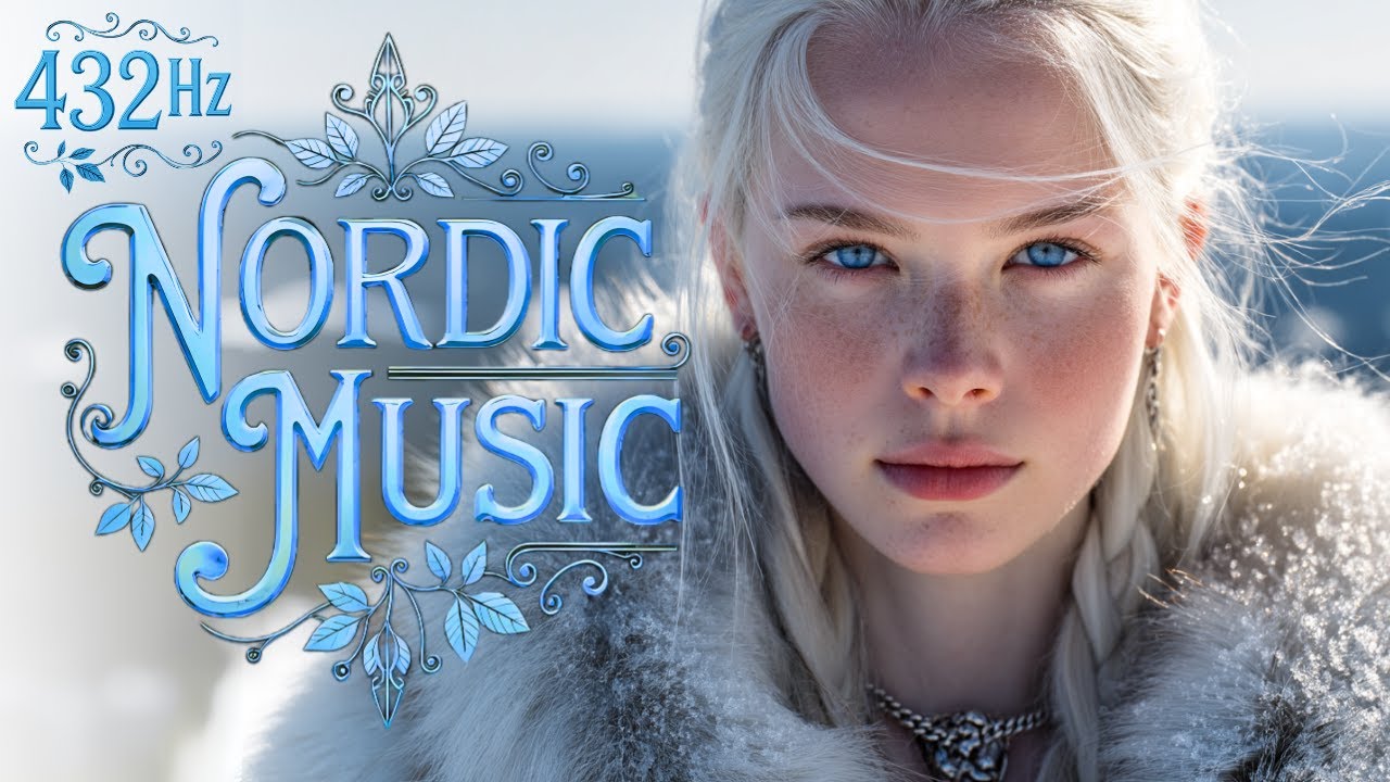 Nordic Myths Soundscape Relax | 432Hz Old Norse Female Vocals | Stress Relief & Meditation