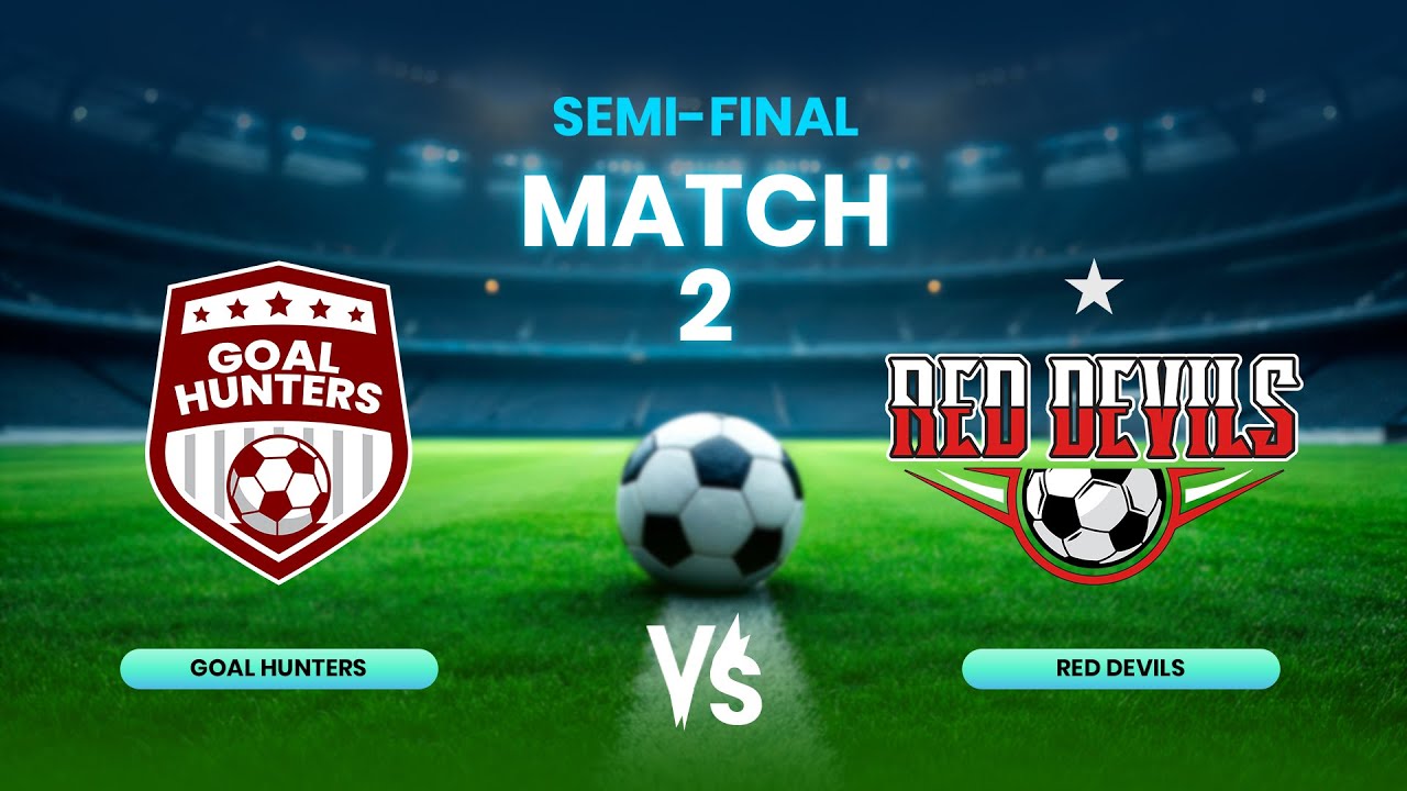 Goal Hunters vs Red Devils | Semi-Finals | Tritech Holdings 5-A-Side Football Fun-Fest 2026