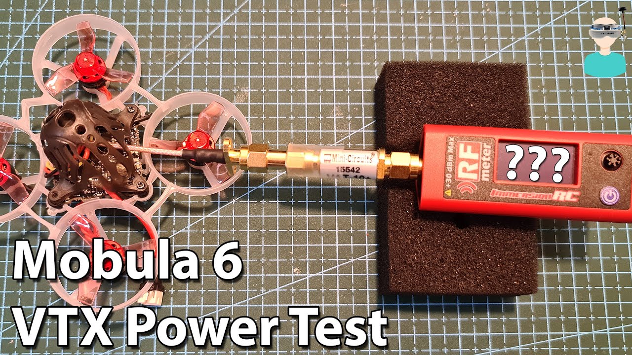 How Much?! Mobula6 VTX Output Power Test
