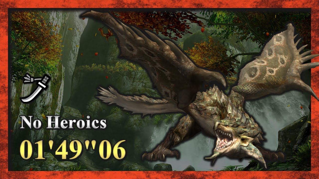 MHP3 // 集★7 - リオレイア、現る - リオレイア / 太刀 / 01′49″06