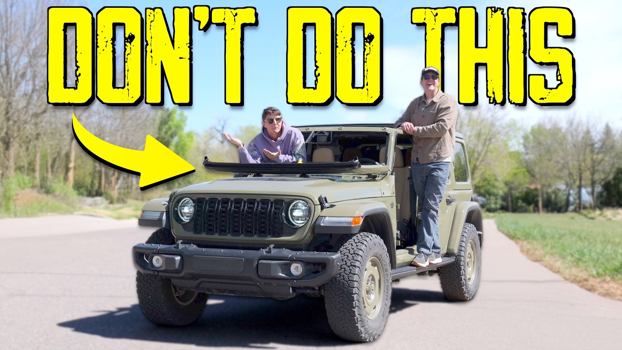 Никто так не делает со своим Jeep Wrangler... Но стоит ли вам?