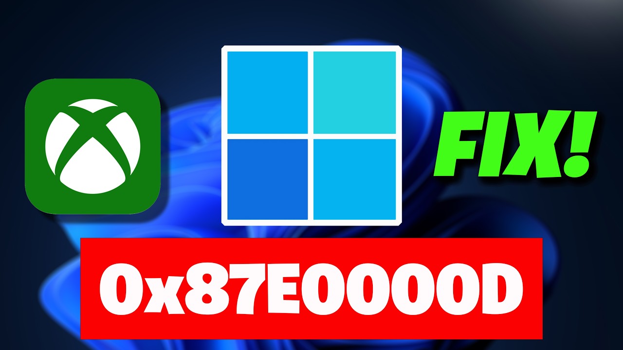 Исправлена ​​ошибка 0x87E0000D при установке/обновлении игр в приложении Xbox/Microsoft Store на ПК.