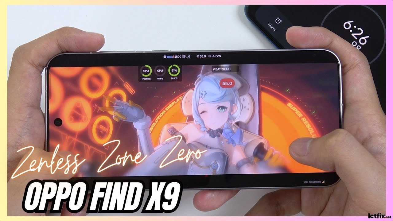 Oppo Find X9 Zenless Zone Zero Gaming test | Dimensity 9500, 120Hz Display