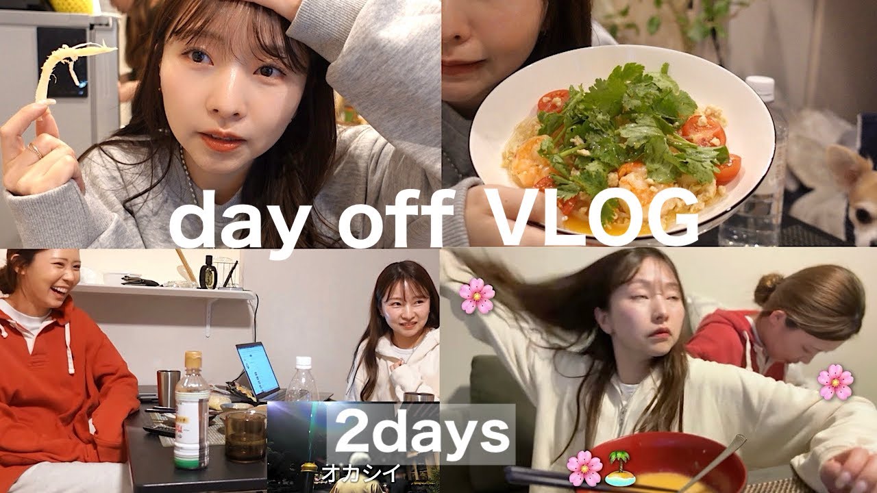 【🍺】家飲み2日分🍻飲んで食べて酔って🫧一緒にYouTube見て🎥