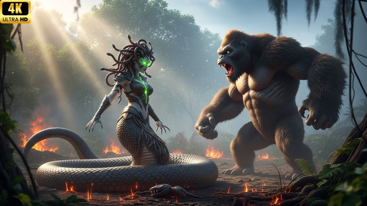 KING KONG vs THE SERPENT QUEEN: To Protect the Animals of the Jungle