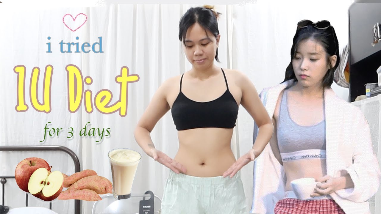 I TRIED IU DIET FOR 3 DAYS (KPOP IDOL DIET)
