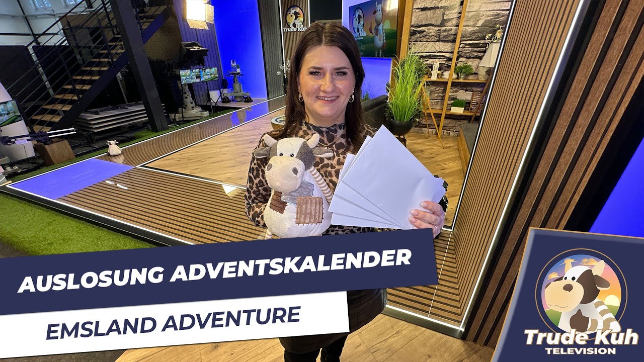 Gewinnerauslosung Trude Kuh Adventskalender: Paintball-Gutscheine von Emsland Adventure