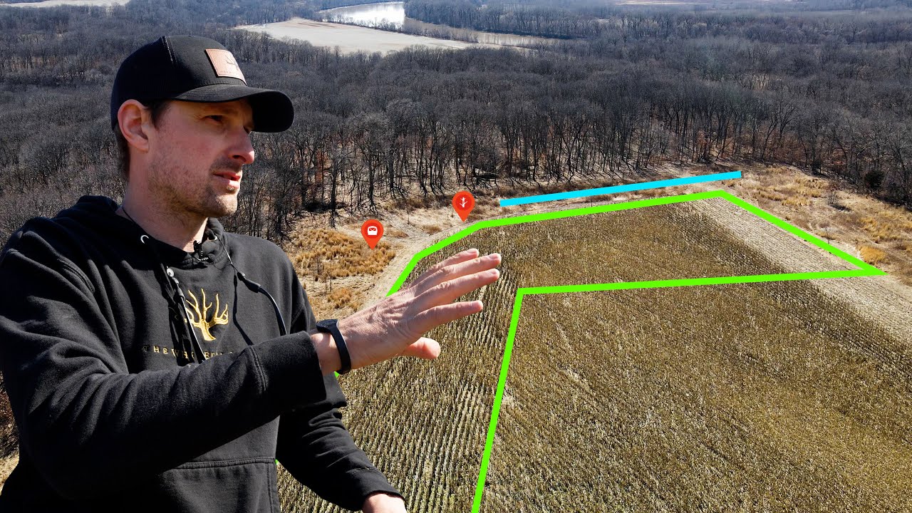 Using Terrain & Ditches To Build A Southern Iowa Hunting Farm