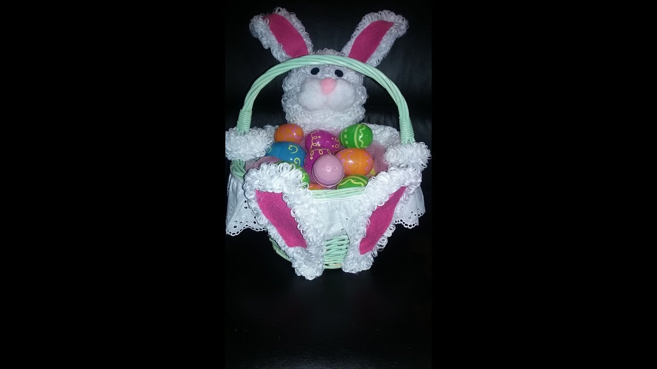 DIY Easter Bunny Basket