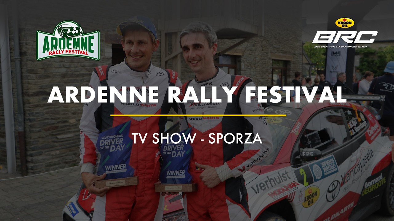 Kroon-Oil BRC 2026 - Round 6 Ardenne Rally Festival - Sporza