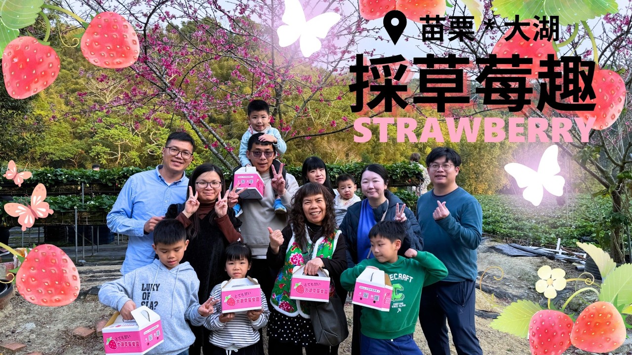 苗栗大湖【採草莓趣】趁著草莓盛產之際，實現草莓自由囉~人人都可以是草莓富翁!!