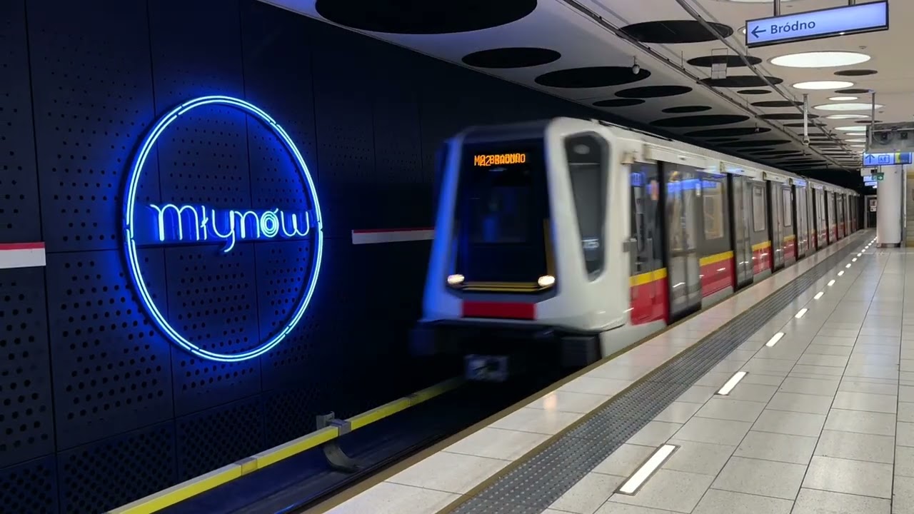 Einblicke in die Warschauer U-Bahn - Wgląd w warszawskie metro #saxorail