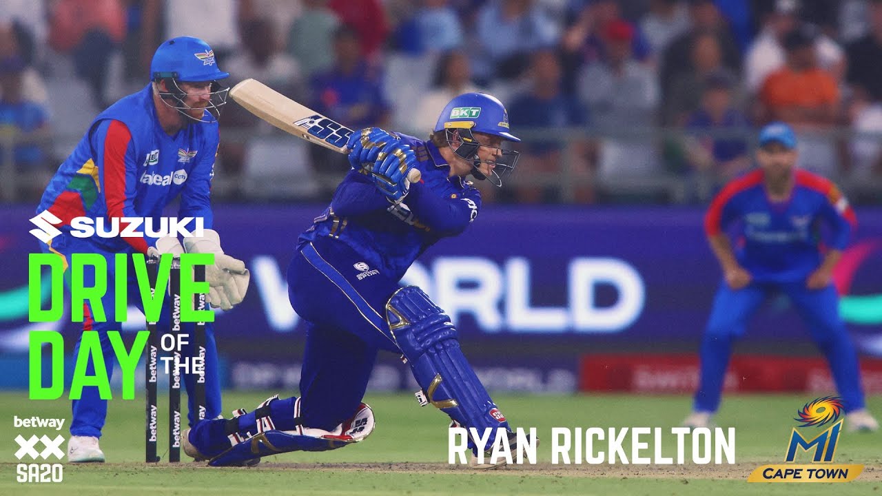 Suzuki Drive of the Day | Ryan Rickelton | Match 1 | Betway SA20