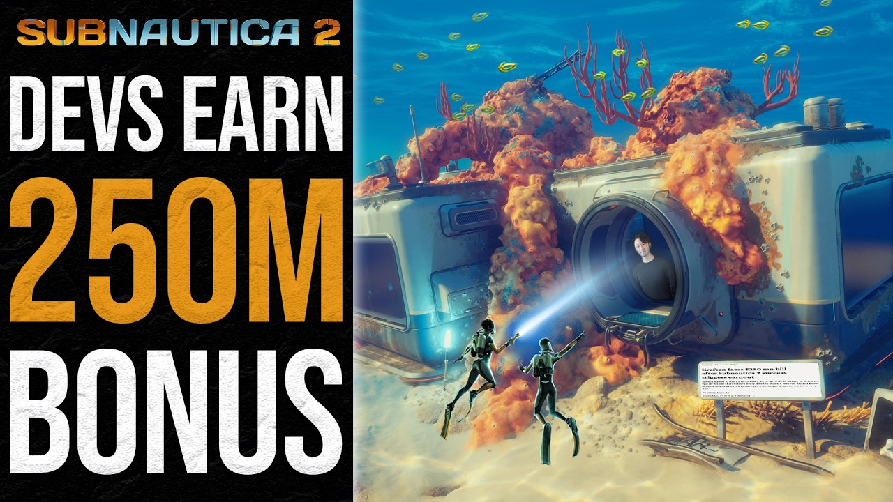 Subnautica 2 Devs Earn $250 Million Bonus - Inside Games Daily