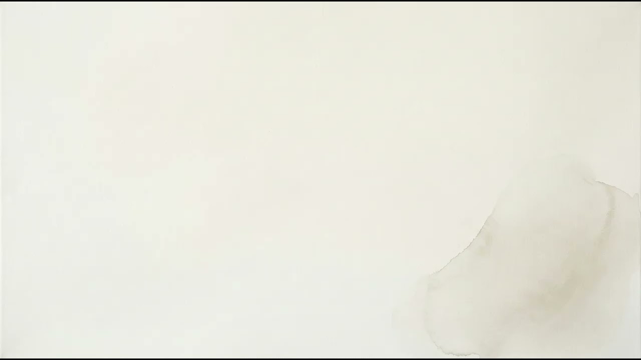 Soft Neutral Water Stain Texture | Minimal Cream Idle TV Background | Calm Ambient Visual