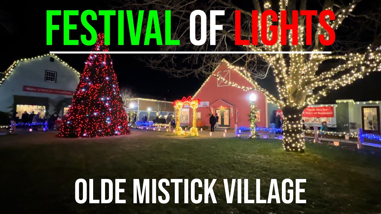 Feel the Christmas Spirit at Mistick Village