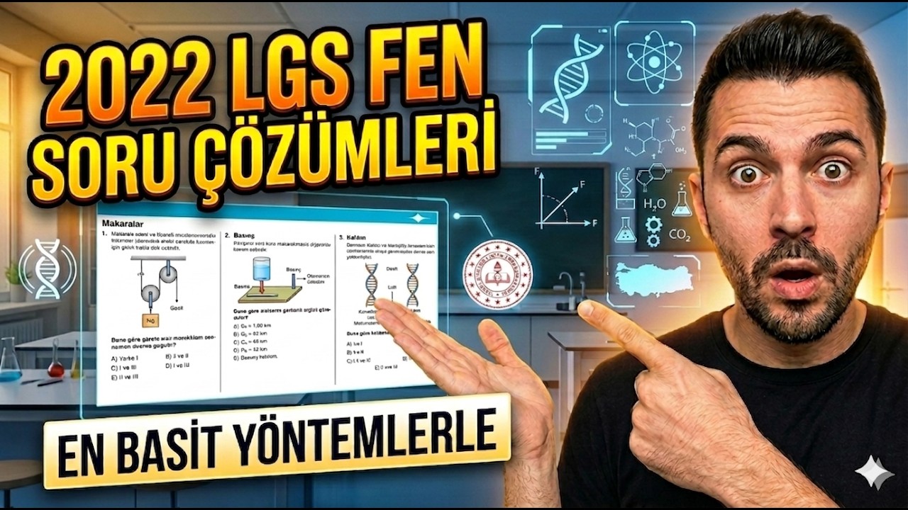 2022 LGS FEN SORU ÇÖZÜMÜ #lgs2025 #lgs2025tayfa #2025lgs