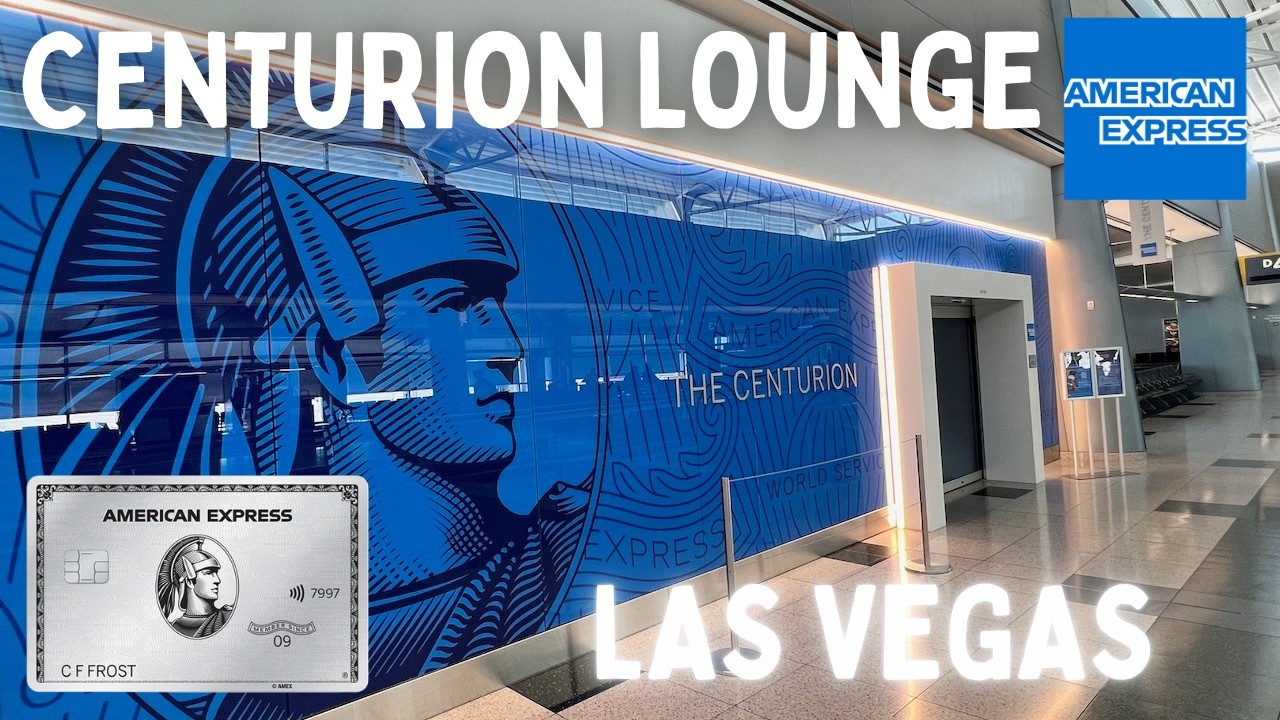 American Express Centurion Lounge Las Vegas/Harry Reid Airport - Full Tour and Review 2026