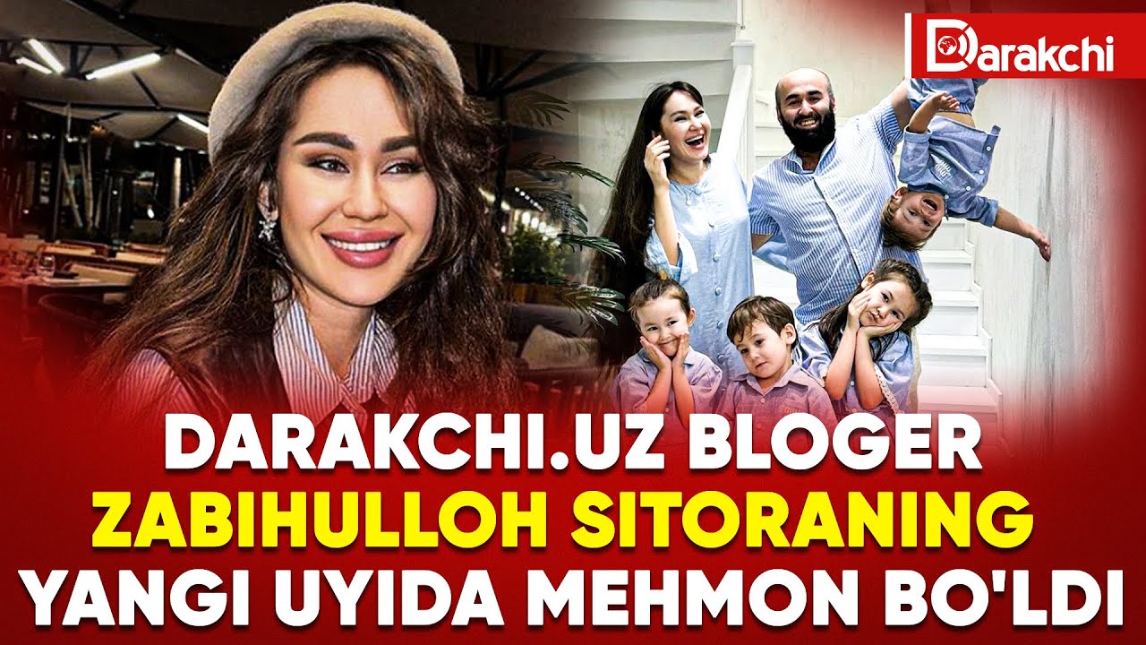 DARAKCHI.UZ INSTA BLOGER ZABIHULLOH SITORANING YANGI UYIDA MEHMONDA BO'LDI